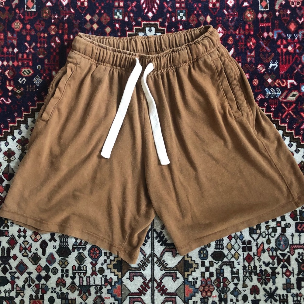 Jungmaven lounge shorts size large copper